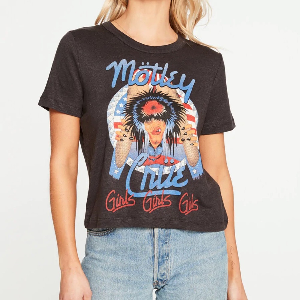 Chaser Motley Crue Girls Girls Girls Tee